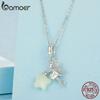 BAMOER Glow In The Dark 925 Sterling Silver Magical Fairy Charm Fit Original Bracelet DIY 925 Bamoer Luminous Beads