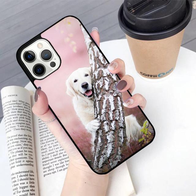 Cute Labrador Puppy Dog Phone Case Cover For iPhone 17 Air 16 15 14 Plus Apple 16 11 12 13 Pro Max Coque