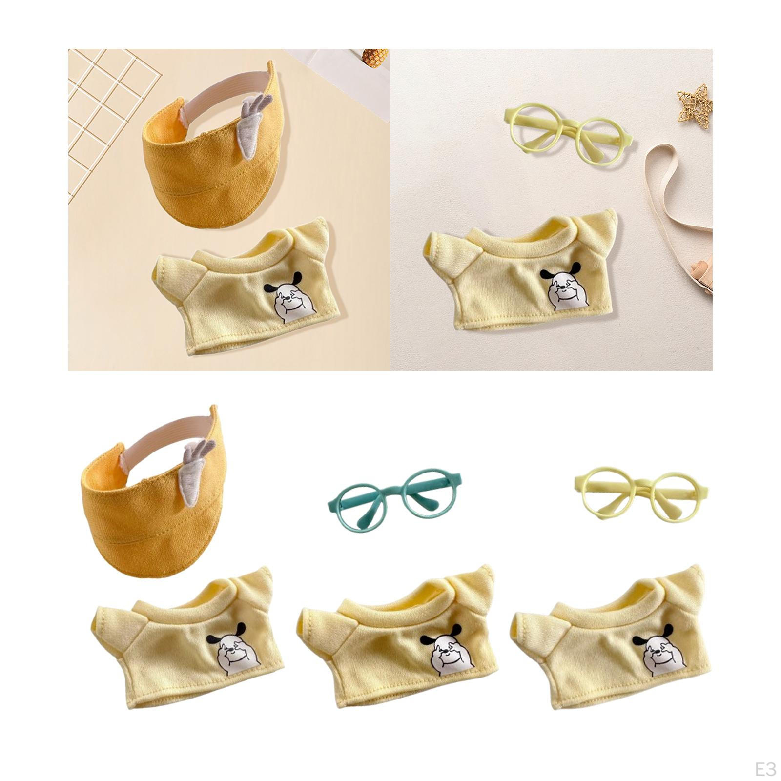 Набор кукольной одежды Милый костюм Аксессуары Одежда для 17-сантиметровой подвески with — фото 3