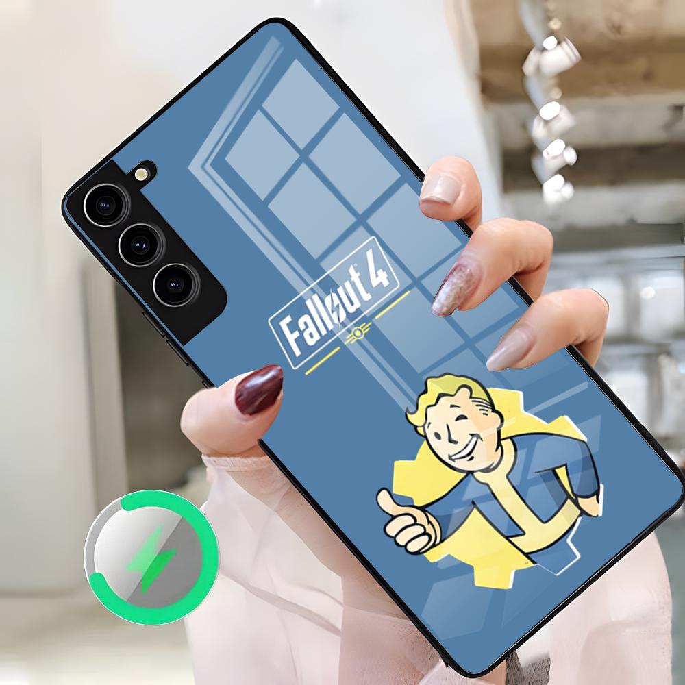 F-Fallouts Vault Phone Case For Samsung S26 Ultra S25 Edge S23 S22 S21 S20 Ultra Plus S24 Fe A25 Magnetic Glass Cover