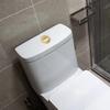 Aesthetic Gold Toilet Flush Knob Featuring Robust Construction and Design