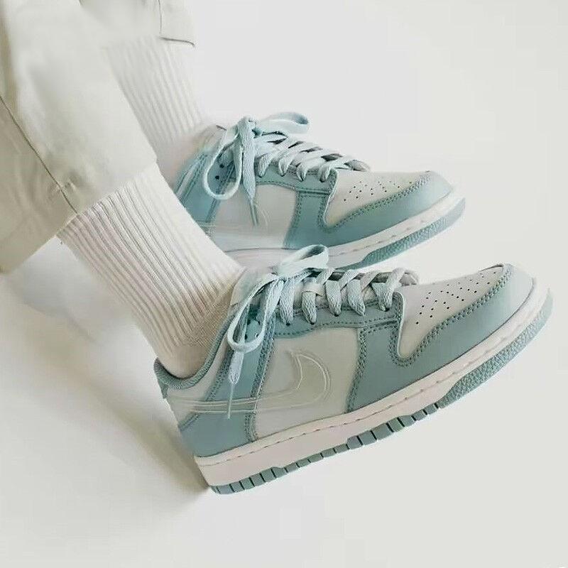 Nike Dunk Low Clear Blue Swoosh GS Sneakers DH9765-401
