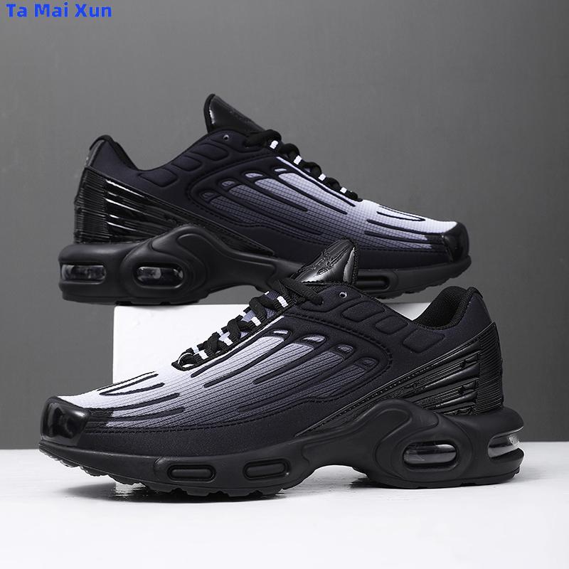 Shoe Size36-47 Men Low-top Air Cushion Sports Shoes Men Breathable Cozy Lightweight Cushioning Womens Casual Walking Sneakers