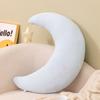 Stuffed Tencel Ice Silk Star Moon Cushions Summer Air-conditioned Room Pillow Soft Colour  Sky Series Throw Pillow Office Waist
