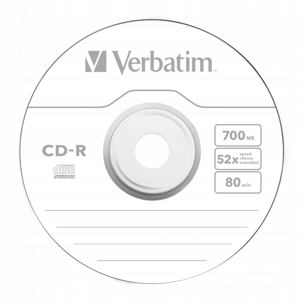 Płyty CD-R Verbatim 700MB Extra Protection (10 Slim)