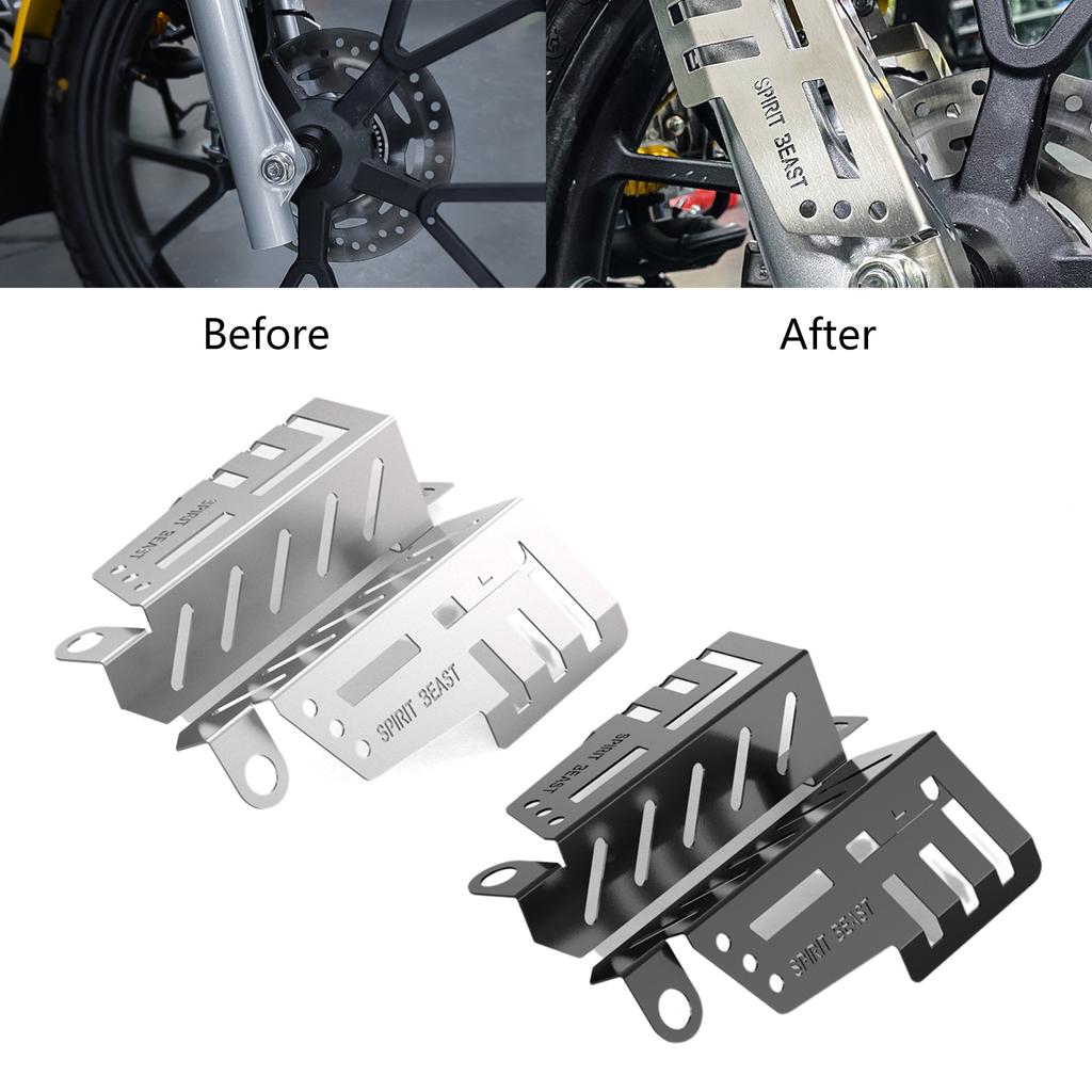 Capac de protecție metal pentru furcă frontală capac scut de șoc față pentru motocicleta Cub CC110 accesorii modificate pentru motociclete