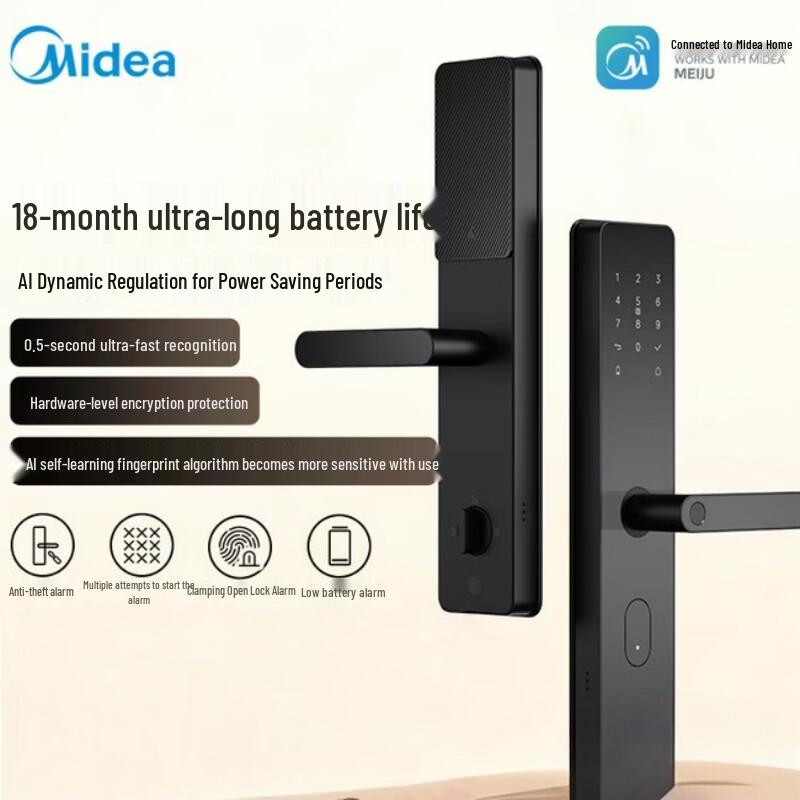 Midea Smart Fingerprint Door Lock E3