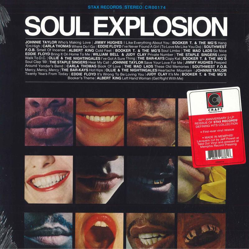 

LP Пластинка РАЗНЫЕ ИСПОЛНИТЕЛИ - Soul Explosion CR00174 Stax 2019 US Соул/Фанк