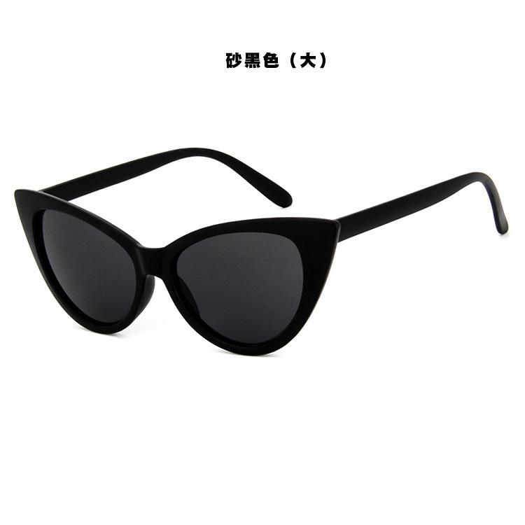 Retro sexy cat's eye sunglasses, fashionable European and American trend sunglasses, sunglasses, Elvis glasses.