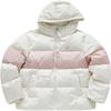 Loose Fit Hooded Puffer Jacket Women Outerwear White T11W345908F-WT
