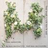 2-Meter Artificial Rose & Camellia Vine for Wedding Flower Walls & Home Table Decor