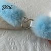 Eleganter Schmuck Flauschiger Choker-Kragen Abnehmbare Flauschige Halskette Legierung Herz