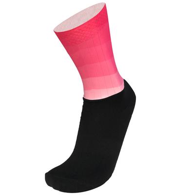Männer Frauen Farbverlauf Socken Silikon Rutschfeste Atmungsaktive Kurze Socken für Radfahren Laufen