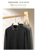 Fat Brother 2025 Men's Faux Two-Piece Long Sleeve Warm Sweater, Plus Size Loose Knitwear for Autumn/Winter