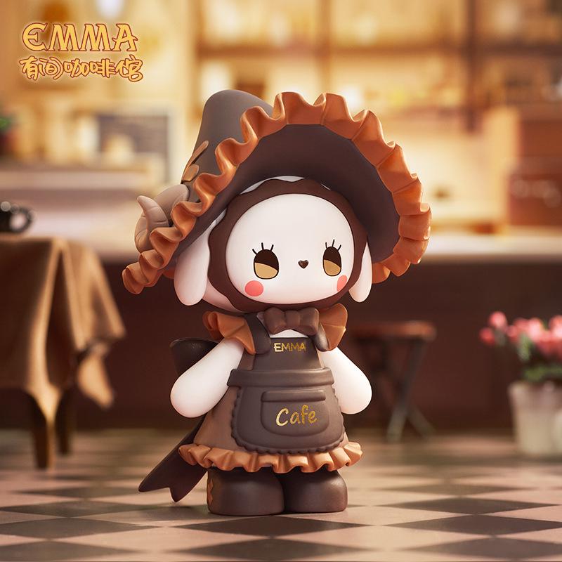 Emma Cafe Series Blind Box: Trendy Toy Figurine for Girls - Perfect Gift