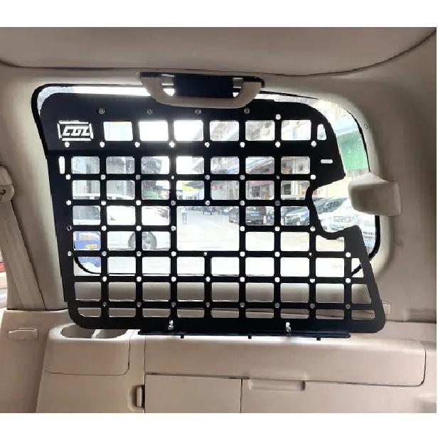 For Toyota Land Cruiser J100 1999-2007 Side Window Shelf Car Rear Trunk Debris Rack Molle panel Fit for Lexus LX470 1999-2007
