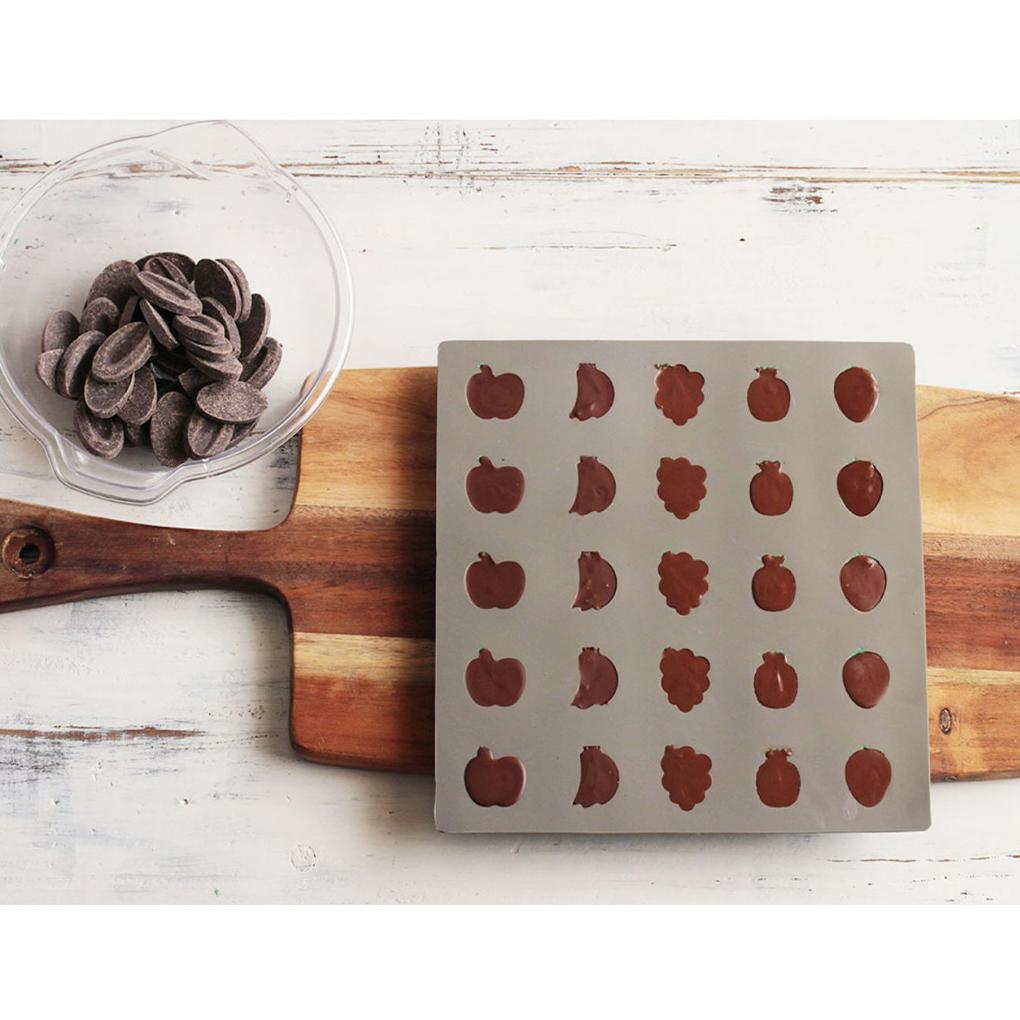 Chocolate Mold Non-stick DIY Cake Maker Tray Grids Silicone Kitchen Baking Mould