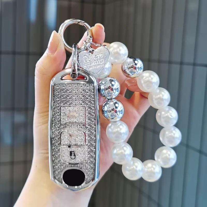 Suitable For Mazda 3 Keycase Cx4 Cx5 Atenza Cx30 Cx50 Cx8 Cx90 Keycover Key Shell Keychain Car Accessories