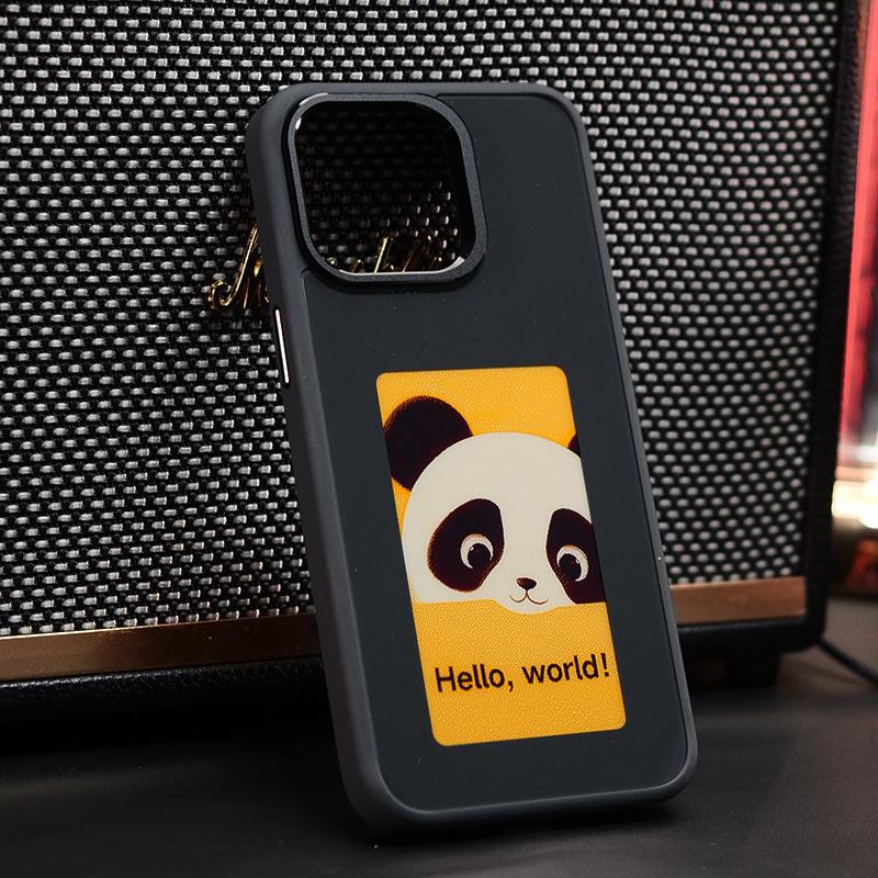 

Multi-Color E-Ink NFC Phone Case for iPhone 15 with Screen Casting for iPhone 14/13 14