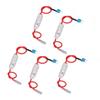 15A   Blade   Holder Connector, 5A Glass Tube, 16 AWG 12 Inch Red Wire 6 X 30mm, Ideal for Tight Spaces, with Quick   Insertion and