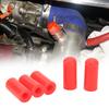10PCS   Vacuum Hose End   4mm Heat Resistant Silicone Blanking   for BOV Pipe Line