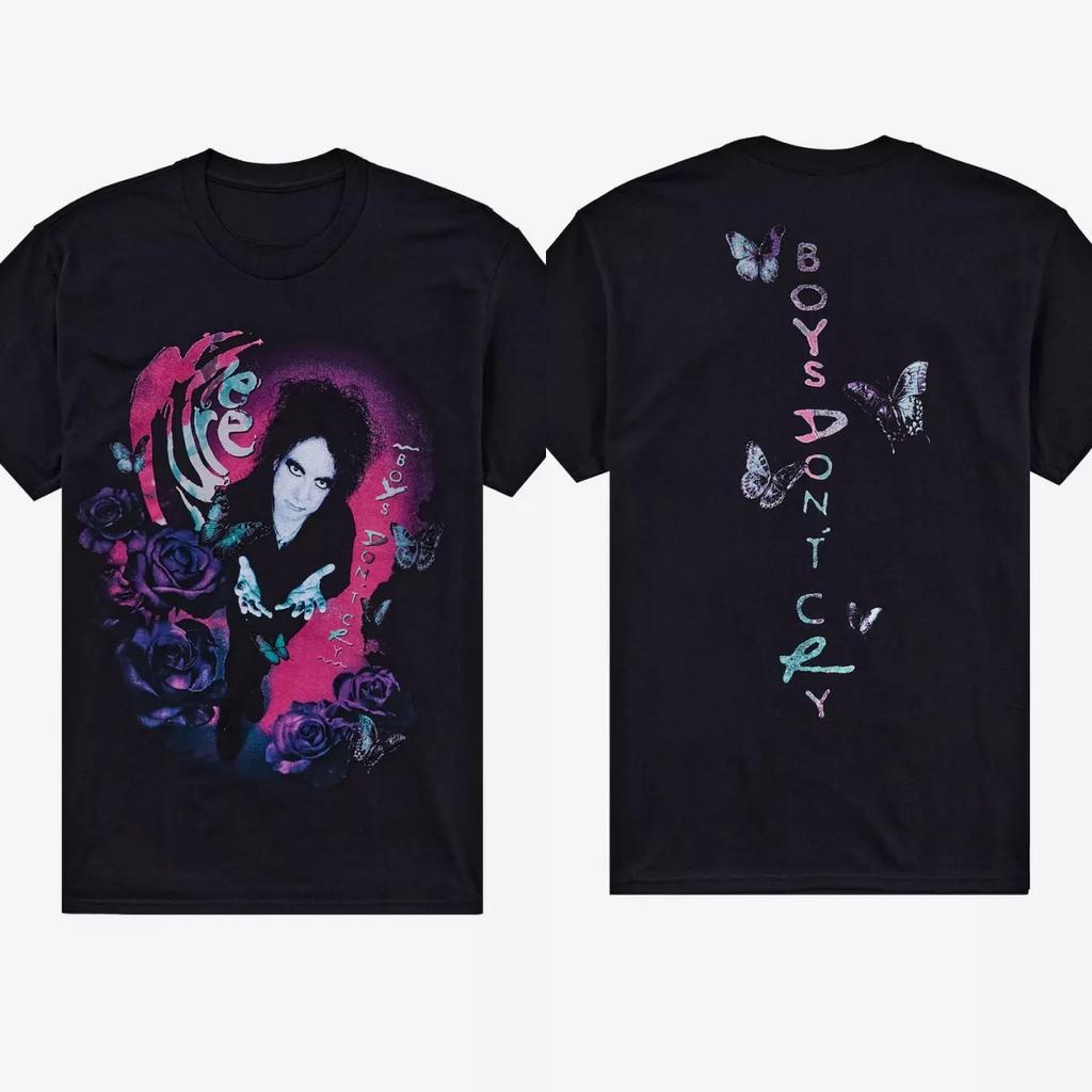 Pop 2026 The Cure Rock Band Boys Dont Cry American Casual Shortsleeved Tshirt Suitable For Both Unisex And Unisex
