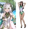 Genshin Cosplay Impact Costume Nahida Game Roleplay Sexy Bodysuit Anime Swimsuit