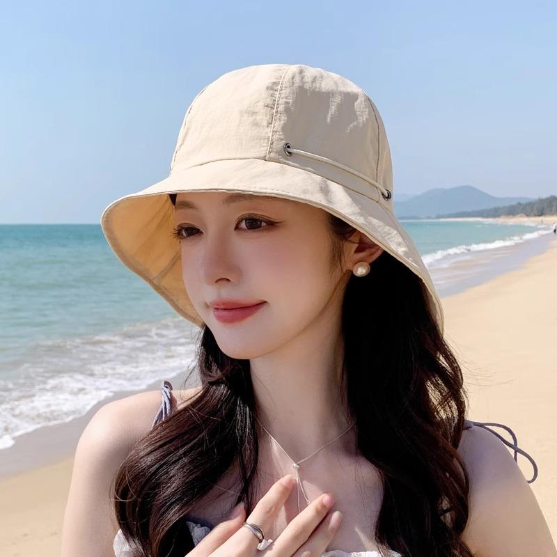 

Летняя корейская версия эластичной и регулируемой шляпы от солнца, модная трендовая женская уличная шляпа для защиты от солнца, шляпа от солнца