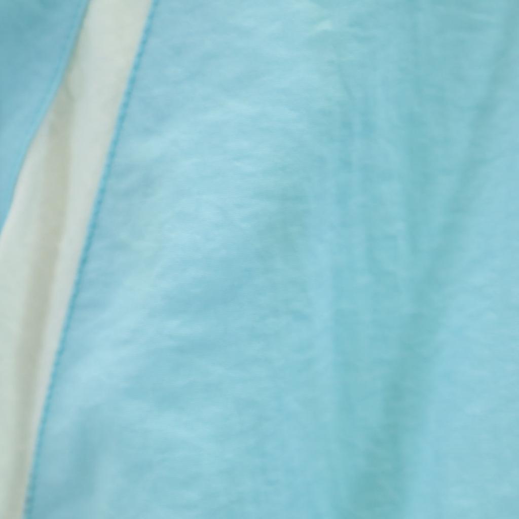 Nike 90s Old Silver Tag Nylon Jacket XL Light Blue Swoosh Women Used