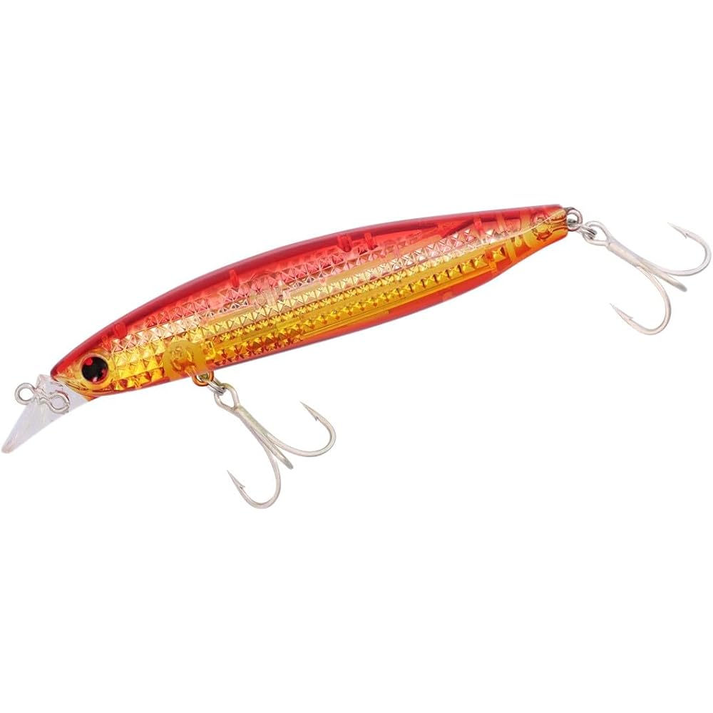 Daiwa Shoreline Shiner Z Vertis R98S-LI Double Red Gold Fishing Lure 98mm