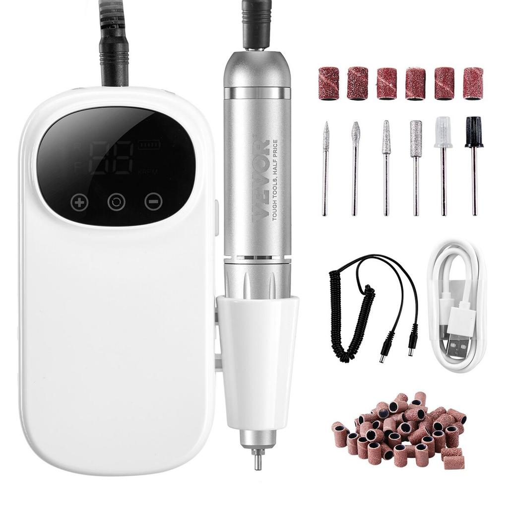 Electric Rechargeable Nail Drill 35000RPM Cordless Nail E File Machine