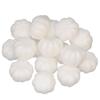 White Foam Pumpkin Polystyrene Craft Balls Craft Decoration Balls for DIY , Household, Halloween Decorations 28 x 40mm