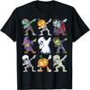 Dabbing Halloween Boys Skeleton Zombie Scary Pumpkin Mummy T-Shirt