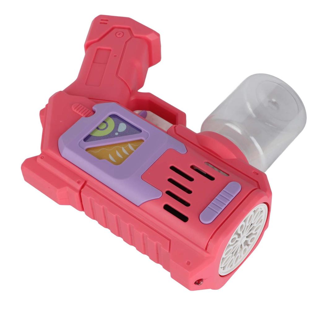 Elektrischer Seifenblasenbläser Mehrzweck Innovativ Spaß Lichter 12 Löcher Vollautomatische Seifenblasenmaschine