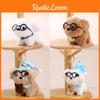 Classic Dog Plush Keychain With Pp Cotton Filling For Girls And Women Accessory