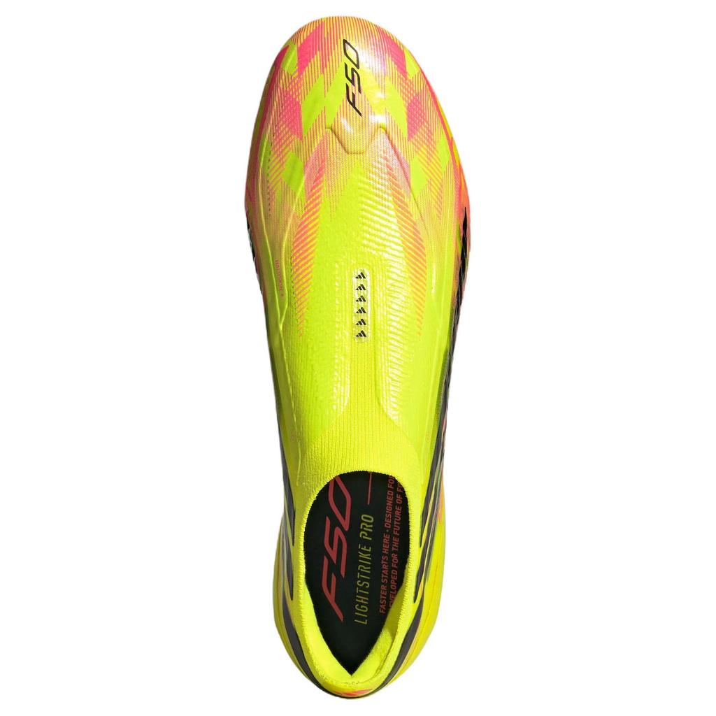 adidas F50 Collection Soccer Shoes Unisex Neon Yellow Black KK1031