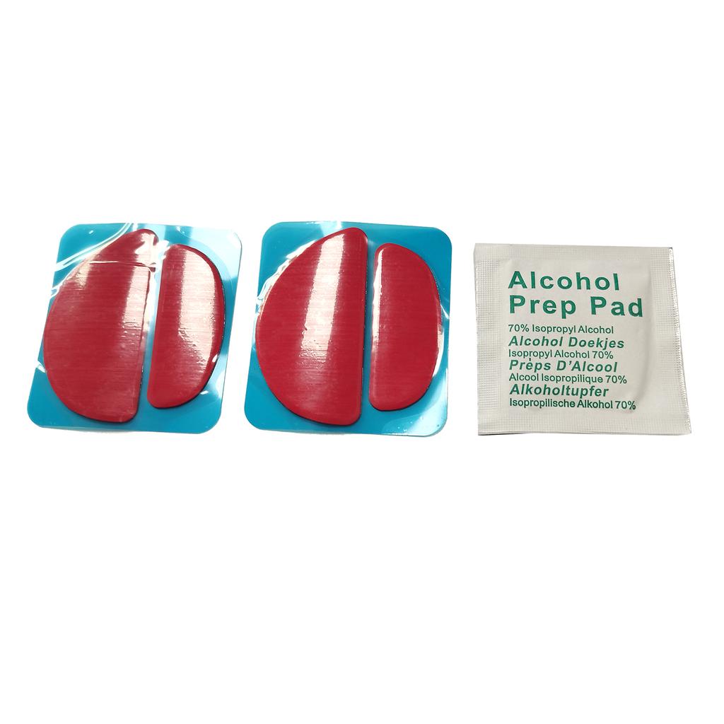 2Set Piciorușe Mouse Patine Mouse Autocolante Pad Alunecări Rotunjite Margini Curbate Piciorușe Mouse de Rezervă pentru Zowie EC1-A EC2-A EVO