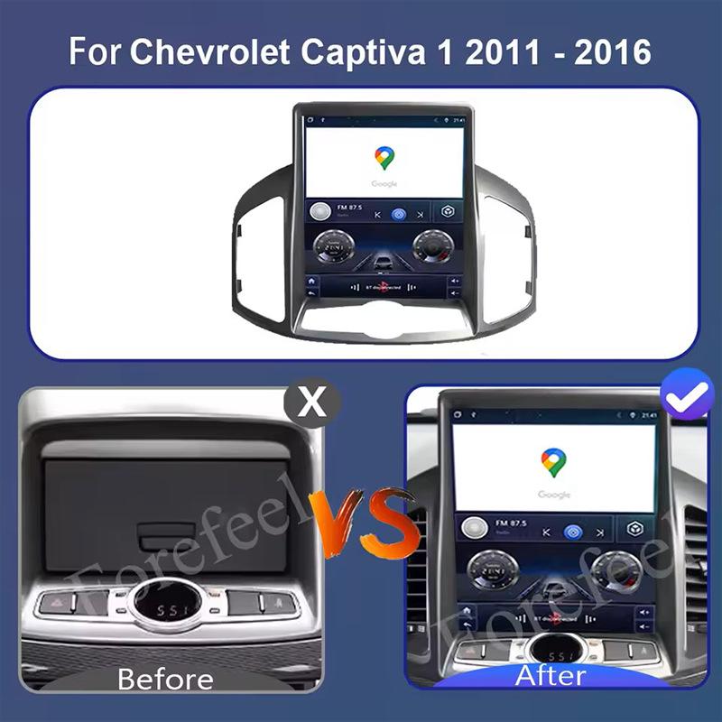 Chevrolet Captiva 2011 Android GPS Navigation & HD Reverse Camera with CarPlay