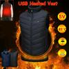Women Mens Heated Vest Comfortable Usb Electric Jacket For Outdoor Winter Warmth