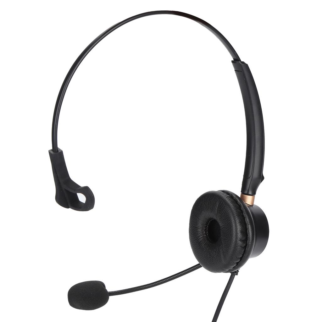 Telephone Headset SingeEar Office USB Telephone Headset with Microphone and Audio Control