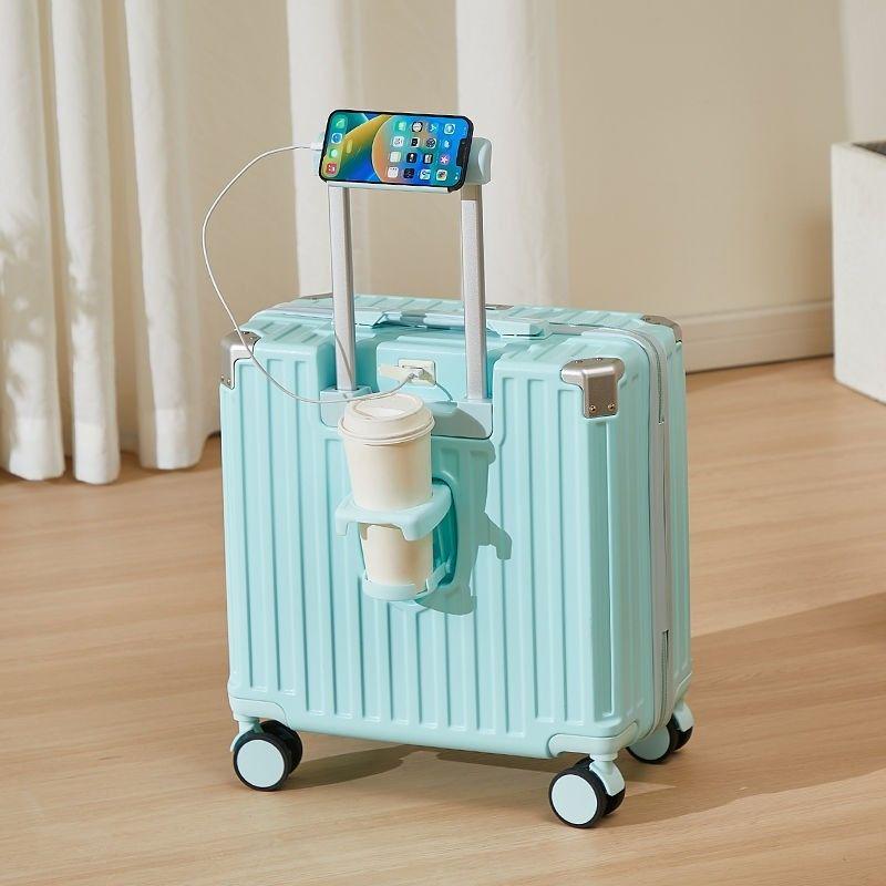 Stilvoller & Langlebiger Damen-Multifunktions-Reisekoffer mit Leise-Rollen