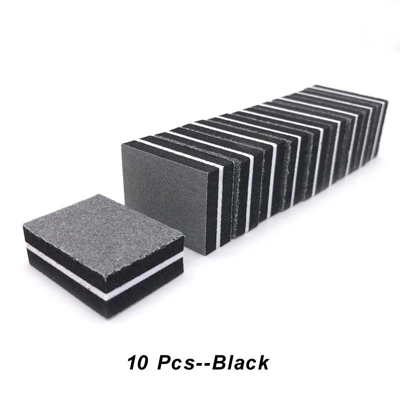 10/25/50Pcs Colorful Mini Nail Files Acrylic Nails Double Side 100/180 Grit Emery Boards For Professional Manicure Pedicure Tool