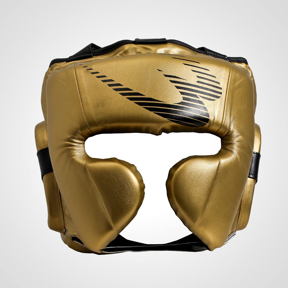 BODYMAKER Hodebeskytter Metallisk Kampsport Karate Boksing Kickboksing Mixed Martial Arts Trening Dojo Sparring Beskytter F Gull