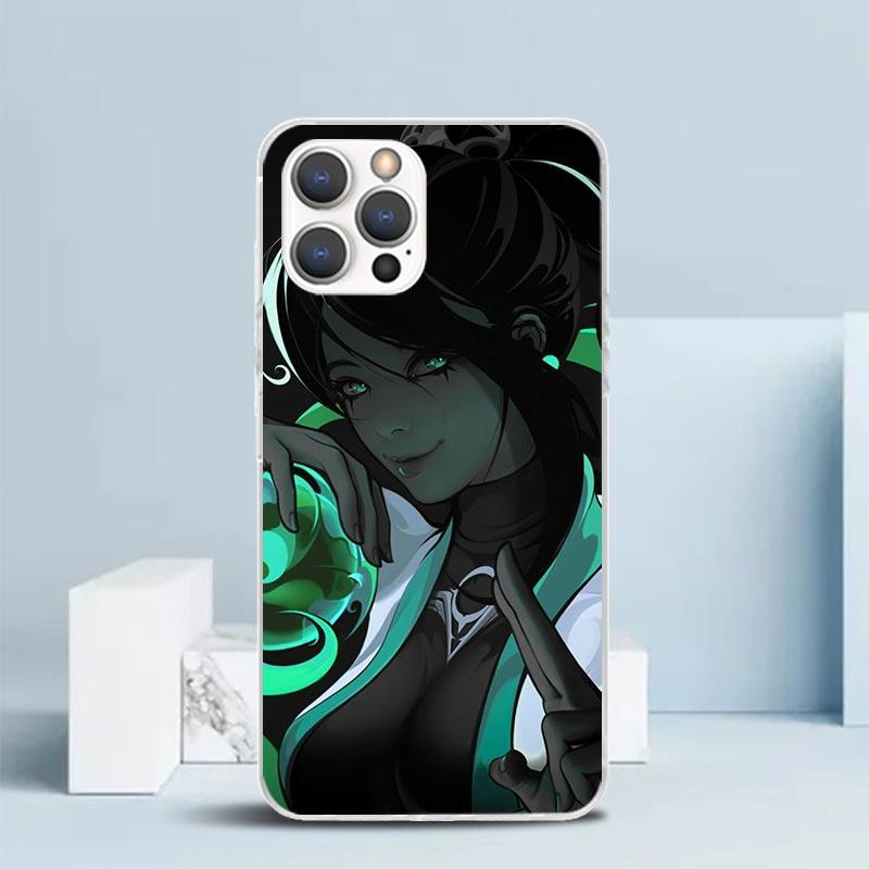 

Valorant Sage Phone Case For IPhone 16 17 Air 16E 15 14 Plus 13 Mini 12 11 Pro Max 7 8 + SE 2020 Soft TPU Back Cover 16 17 Air 1 iPhone 15 Plus