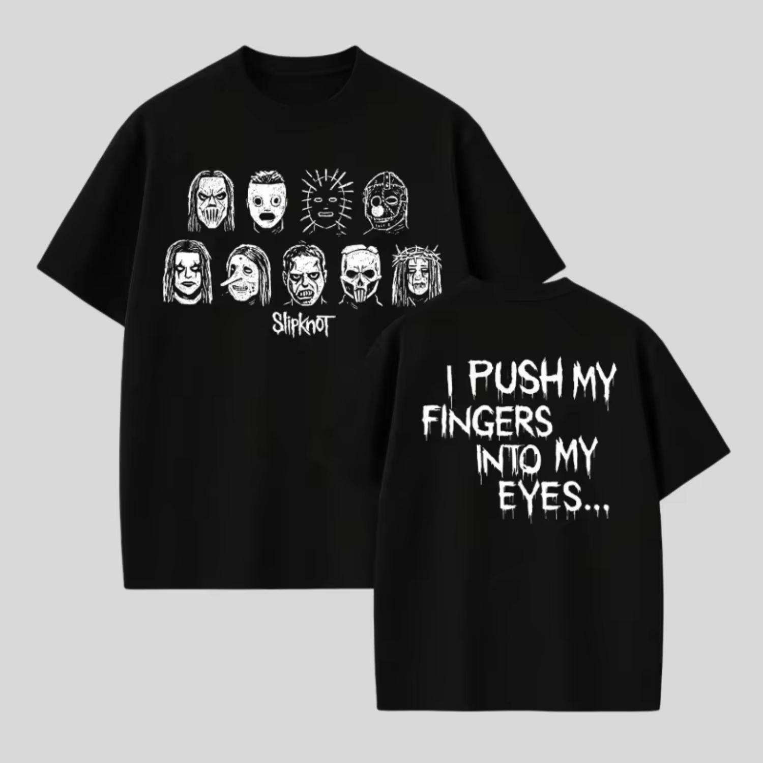 Slipknot Banda Rock Nu Metal T-shirt High Quality Cotton Unisex Women Clothes Vintage Unisex Clothing Y S