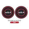 For KIA Car Water Cup Slot Car Coaster Decoration Anti Slip Mat Pad Rio K5 K2 Sportage Ceed Sorento Picanto Stinger Soul  VU8