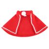 Pet Dog Cat Red Mantle Soft Costume Christmas Clothes for Rabbit Guinea Pig