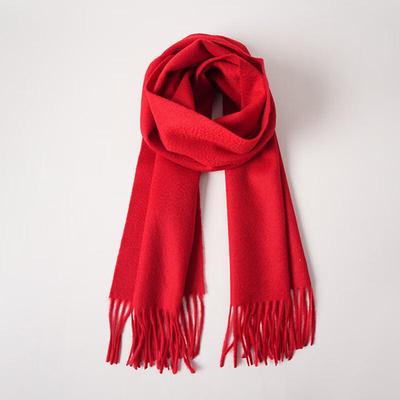 EMZ Pure Cashmere Solid Winter Scarf