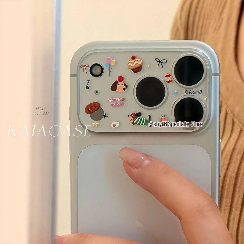 Sausage Dog 3D Embossed Nail Stickers: Cute Puppy Cartoon for DIY Crafts & Journals