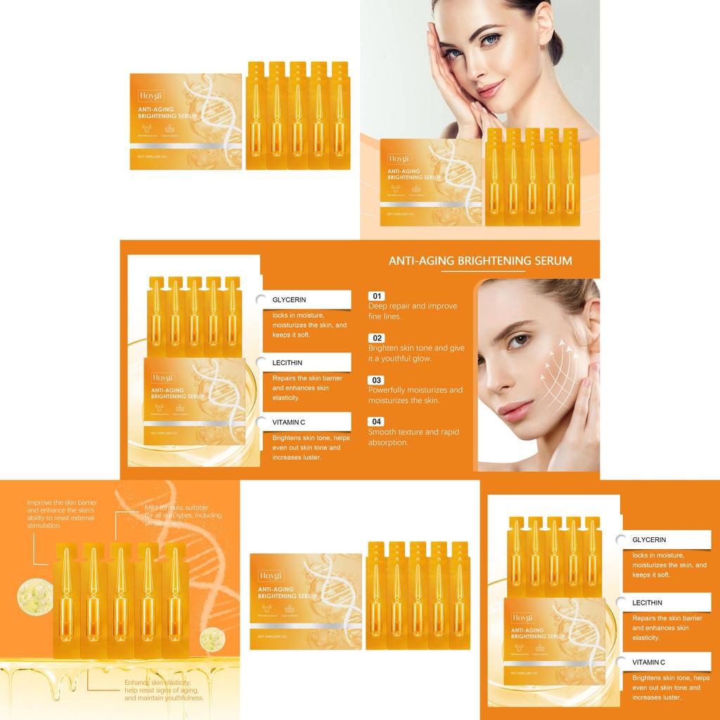 Hoygi Brightening Serum Nourishing Moisturizing Hydrating Youthful Skin Elixir 40ml